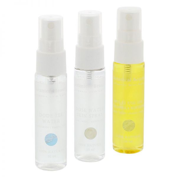 Natuurlijk mooi gelaat calendula-rijstekiem