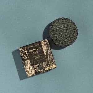 Shampoo Bar - charcoal and spirulina - for men